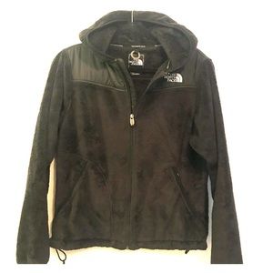 North Face hooded fleece jacket